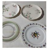 Easels for decorative plates, decorative plates.