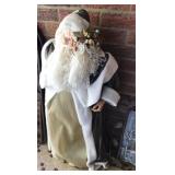 40 inch tall Saint Nicholas and a Christmas