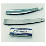 Spornette shaper straight razor,