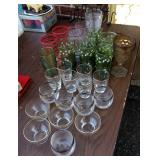 Vintage glassware. 31 pieces.