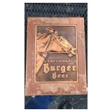 Burger beer copper wall art