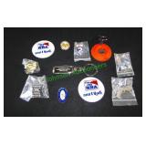 NRA: Pinbacks, Pins, Key Chains & MORE