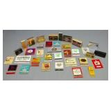 Box & Front Strike Match books & Wooden Boxes