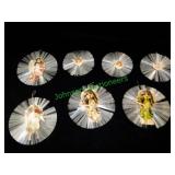 "7" Victorian Christmas Dresden Ornament