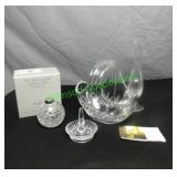 Waterford: Ornament, Basket, Vase, Ring Holder