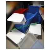 "8" Sterlite Storage Bins - Store your Items