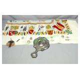 German themed: beautiful linen tablecloth & MORE