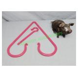 Down On The Farm Dinner Bell, Pig Door Stop