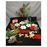 Christmas: Ribbon, Pinecones, Ornaments MORE