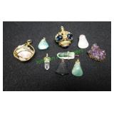 Jewelry: Stone, Quartz, Pendants