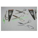 "5" Case Brand Scissors: 48-8, 20-8, 40-8, 40-9