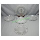 "3" Waterford Marquis Relish Dishes Cambridge