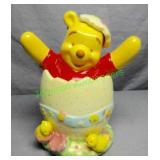 Winnie-the-Pooh Easter Cookie Jar Disney