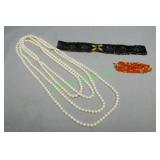 Roaring Twenties: Headband, Necklaces