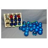 Christmas Ornaments: Glass and Newer Plastic