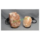 Himalayan Salt lamps - large and small