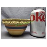 Small McCoy stoneware mixing bowl -- Rare Size