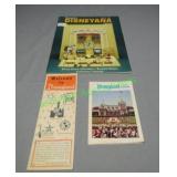 Disney Ephemera-Maps Guides, Magazine