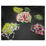 OLD Christmas Mercury Beads Decorating & Plastic