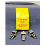 Metals Whistles from Wilson Sporting Goods