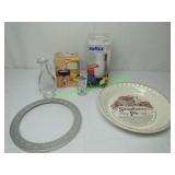 Strawberry Pie Plate Butter Warmer, Zyliss Chopper