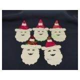 Vintage Paper Santa Garland Party Dï¿½cor Denmark