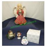 Northern Lights figurine Christmas Angel