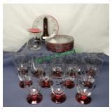 Pfaltzgraff Winterberry Glass Dishes