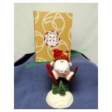 Dept 56 Billy Buttons Santa on Skis Bouncer