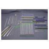 Swizzle Sticks Glass Advertising