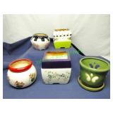 5 Self-Watering African Violet Flower Pots