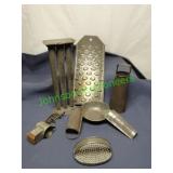 Vintage Graters Strainer Candle Mold