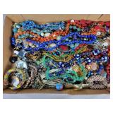 Vintage to Mod Colorful costume jewelry