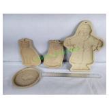 American Folk 1993 & 1997 cookie molds