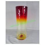 Blenko vase with pontil bottom