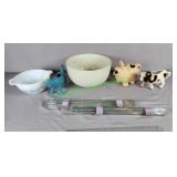 Pyrex, Hall, and pitchers