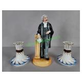Germany candle sticks, Royal Doulton
