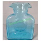 Blenko Vintage 8" Aqua Water Bottle