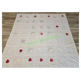 Vintage Summer Quilt 82" x 84"