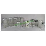 Hoosier cabinet accessories & canning jars