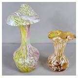 Vintage End of Day Jack in Pulpit & Ruffled vase
