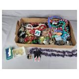 Costume Jewelry: Lots of necklaces, bracelet, pins