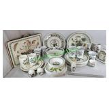 Port Meirion Botanic Garden Britain serving dishes