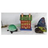 Stained glass night lights