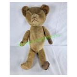 Large jointed mohair bear 22" Long