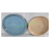 Bybee pottery pie dishes