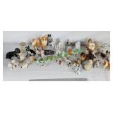 Miniature dog figurines