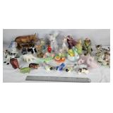 Miniature animal figurines Lefton, Disney,