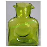 Blenko Vintage Chartreuse 8" Water Bottle