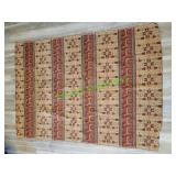 Vintage Woven Fabric 54 x 76 inches